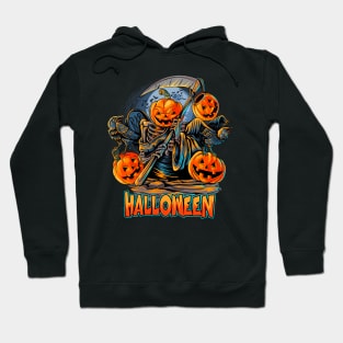 Halloween pumpkin monster Hoodie